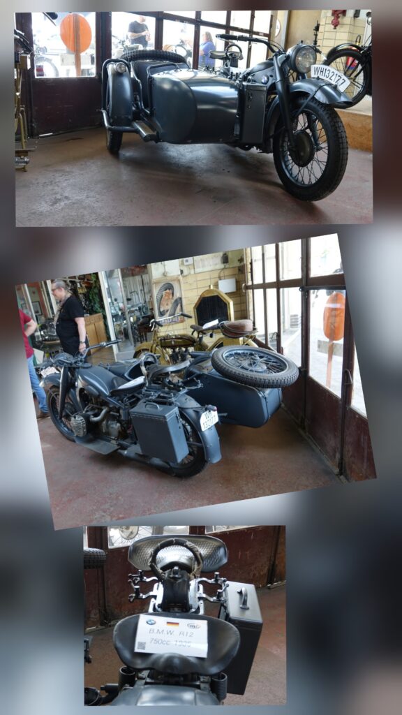 BMW R12 side car 750cc 1935