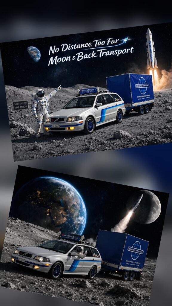 Eggenberger International Road Express. Also for the moon and back
